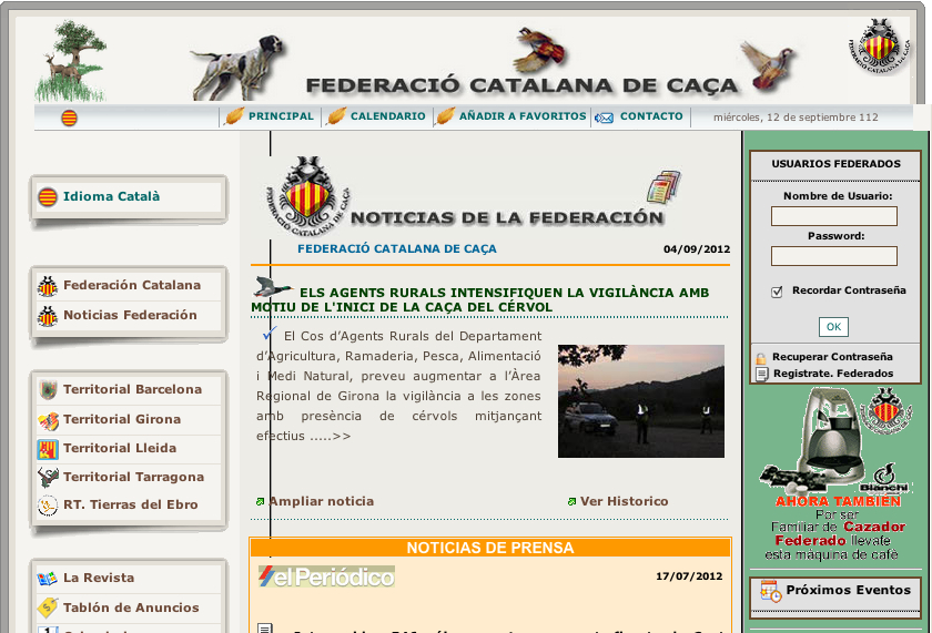 licencia de caza cataluña