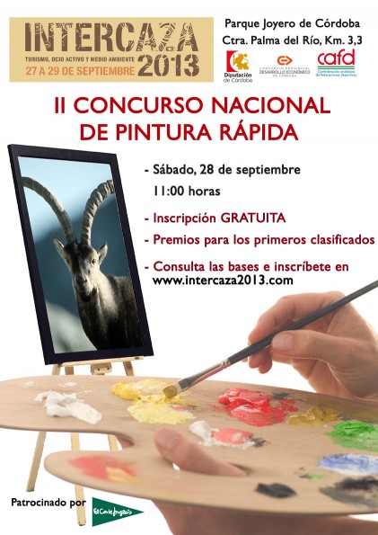 Cartel Concurso Pintura Rapida Intercaza 2013