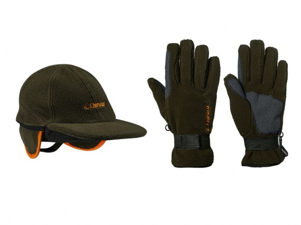 guantes y gorra forest chiruca