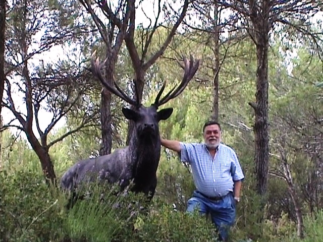escultura ciervo josechu lalanda