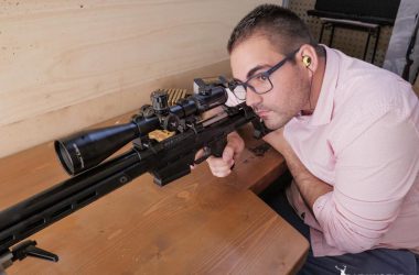 Visor DDoptics 5-30x50 Gen 3 montado sobre un Bergara BMP del 308.