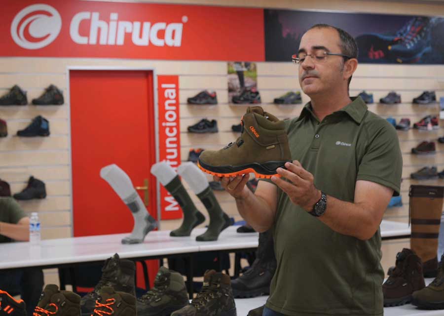 exceso puenting Delegación Colección de calzado Chiruca para la temporada de caza 2018-2019 ...