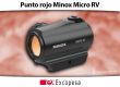 Punto Rojo Minox Micro RV, un punto rojo que presume de ser rápido, fiable y robusto a un módico precio.