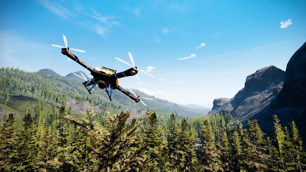 El juego Hunting Simulator también utiliza drones para ver dónde están los animales.