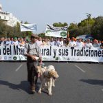 Los rehaleros también han estado presentes en la manifestación del Mundo Rural en Córdoba.