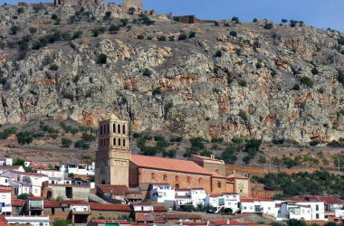 Vista del municipio de Hornachos (Badajoz)