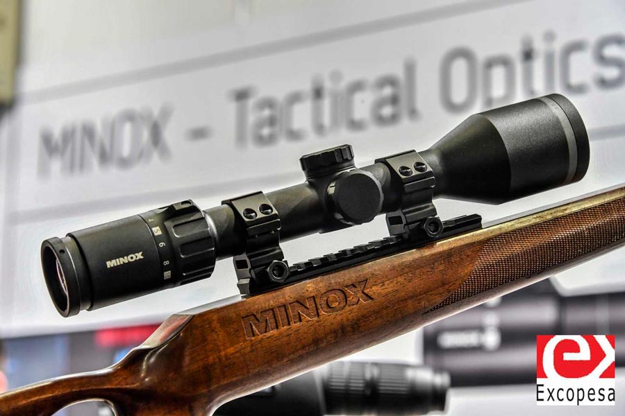 Nuevo visor de caza y tiro Minox 5.2 fabricado en Alemania.
