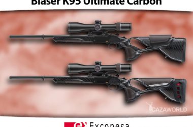 Rifle monotiro Blaser K95 Ultimate Carbón.