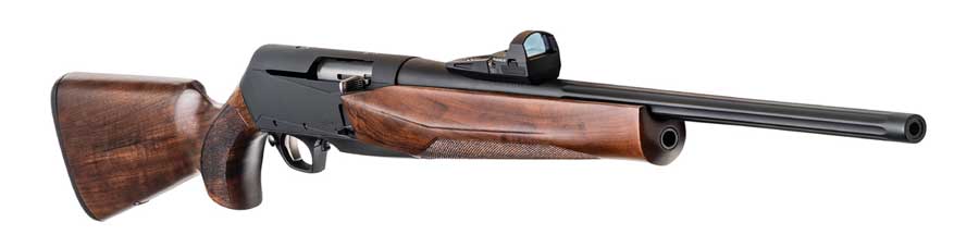 Browning Bar MK3 Reflex Hunter RH, con el nuevo sistema reflex que permite montar dos visores en un mismo rifle.