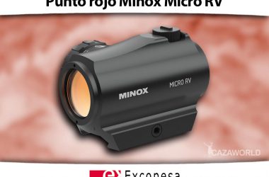Punto Rojo Minox Micro RV, un punto rojo que presume de ser rápido, fiable y robusto a un módico precio.