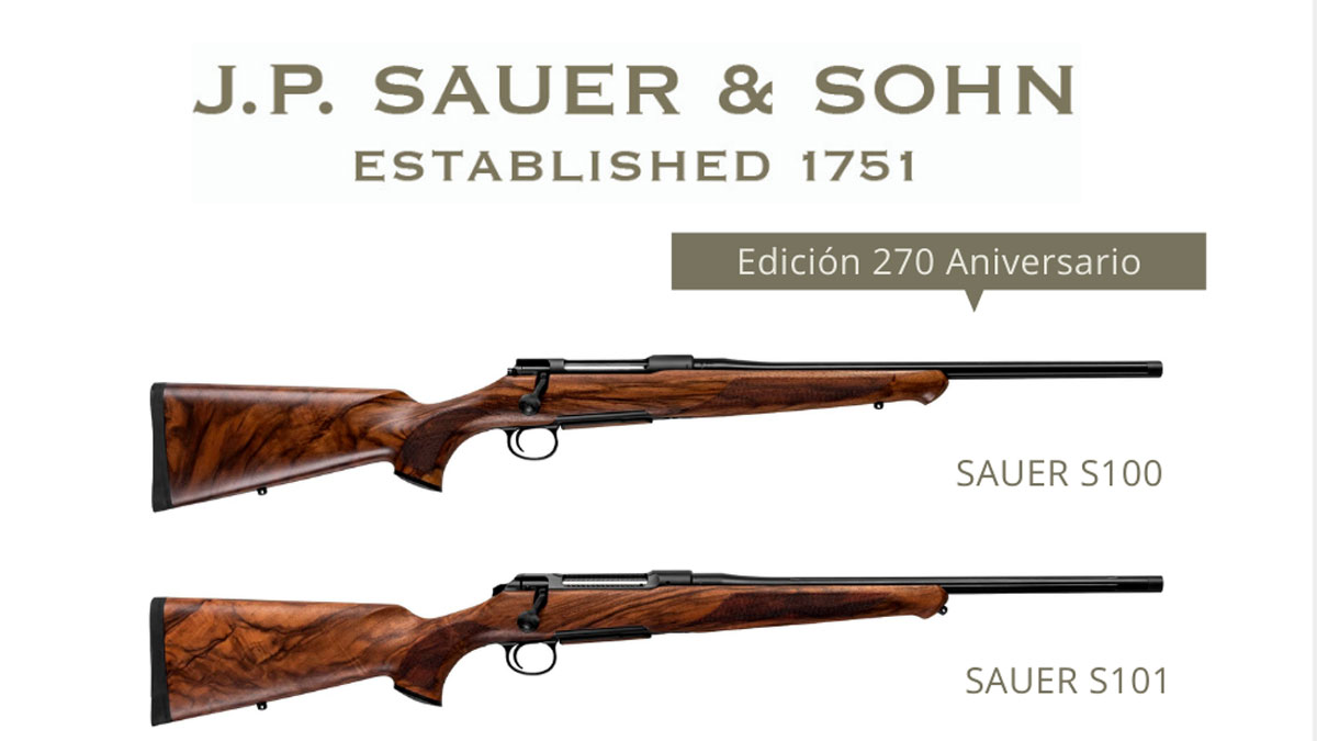 Edición especial Sauer 270 Aniversario