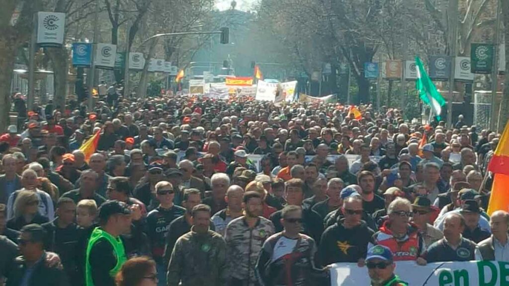 Manifestación rural 3 marzo 2019